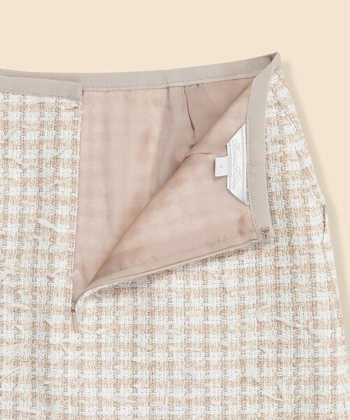 Brooks Brothers / ブルックス ブラザーズ ミニ・ひざ丈スカート | コットンブレンド ファンシーツイード ミディスカート | 詳細2