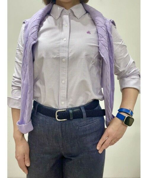 Brooks Brothers / ブルックス ブラザーズ シャツ・ブラウス | コットン オックスフォード キャンディストライプ ボタンダウンシャツ Classic Fit | 詳細6