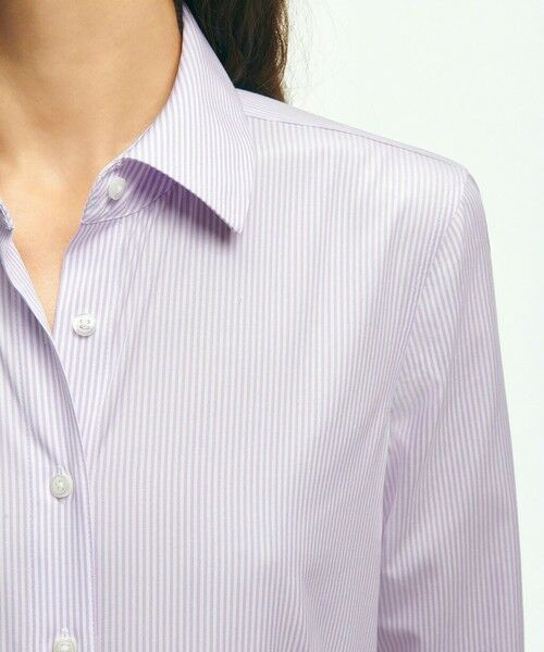 Brooks Brothers / ブルックス ブラザーズ シャツ・ブラウス | スーピマコットンストレッチ ストライプシャツ Fitted Fit | 詳細1