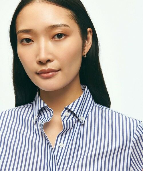 Brooks Brothers / ブルックス ブラザーズ シャツ・ブラウス | ノンアイロン スーピマコットンストレッチ ベンガルストライプ ドレスシャツ Classic Fit | 詳細2