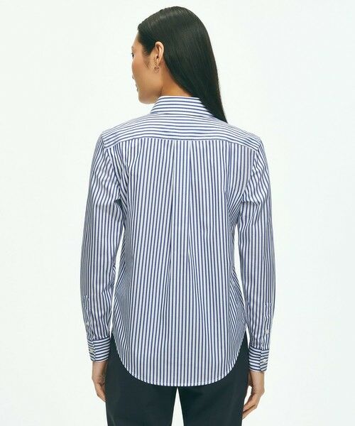 Brooks Brothers / ブルックス ブラザーズ シャツ・ブラウス | ノンアイロン スーピマコットンストレッチ ベンガルストライプ ドレスシャツ Classic Fit | 詳細3