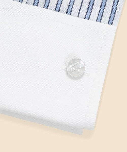 Brooks Brothers / ブルックス ブラザーズ シャツ・ブラウス | スーピマコットンストレッチ フレンチカフス クレリックシャツ Fitted Fit | 詳細7