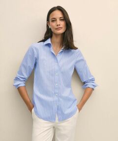 Brooks Brothers / ブルックス ブラザーズ リネン　トワルドジュイ　ショートスリーブシャツ セール】 リネン トワルドジュイ ショートスリーブシャツ