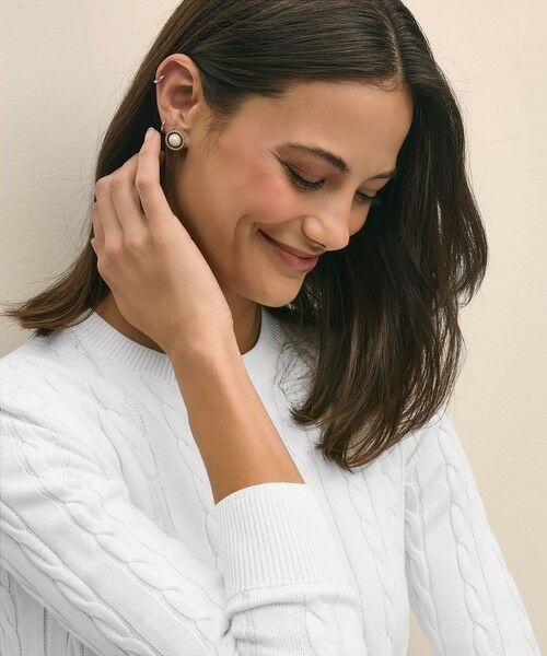 Brooks Brothers / ブルックス ブラザーズ ニット・セーター | スーピマコットン ケーブル クルーネックセーター | 詳細2