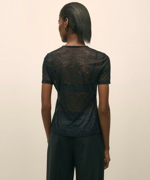 Brooks Brothers / ブルックス ブラザーズ Tシャツ | ナイロンブレンド レース クルーネック ショートスリーブカットソー | 詳細2