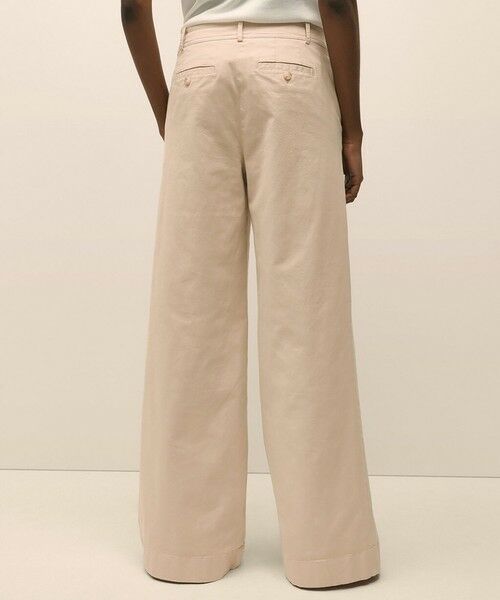 Brooks Brothers / ブルックス ブラザーズ その他パンツ | ストレッチコットン ワイドレッグパンツ | 詳細1
