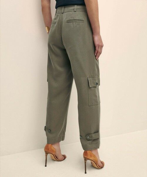 Brooks Brothers / ブルックス ブラザーズ カーゴパンツ | リヨセル クロップド ソフトカーゴパンツ | 詳細1
