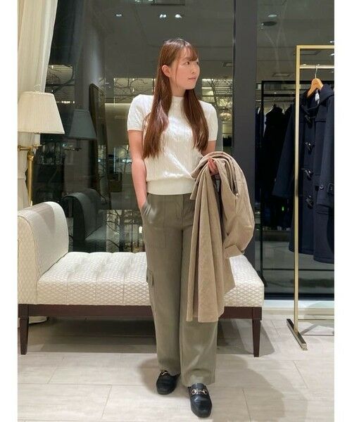 Brooks Brothers / ブルックス ブラザーズ カーゴパンツ | リヨセル クロップド ソフトカーゴパンツ | 詳細11