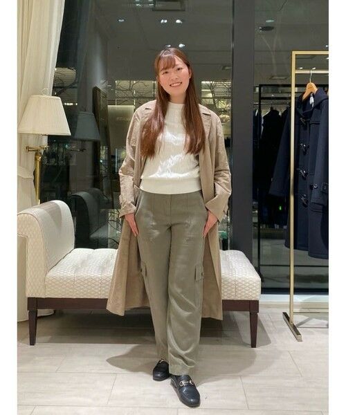 Brooks Brothers / ブルックス ブラザーズ カーゴパンツ | リヨセル クロップド ソフトカーゴパンツ | 詳細12