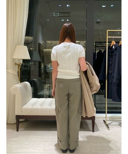 Brooks Brothers / ブルックス ブラザーズ カーゴパンツ | リヨセル クロップド ソフトカーゴパンツ | 詳細13