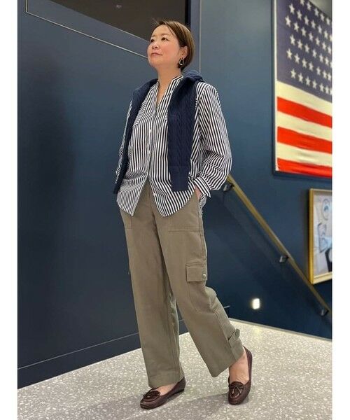 Brooks Brothers / ブルックス ブラザーズ カーゴパンツ | リヨセル クロップド ソフトカーゴパンツ | 詳細8