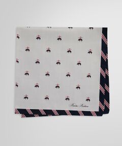 Brooks Brothers / ブルックス ブラザーズ ハンカチ | コットン GF/BB#1ストライププリント ハンカチ