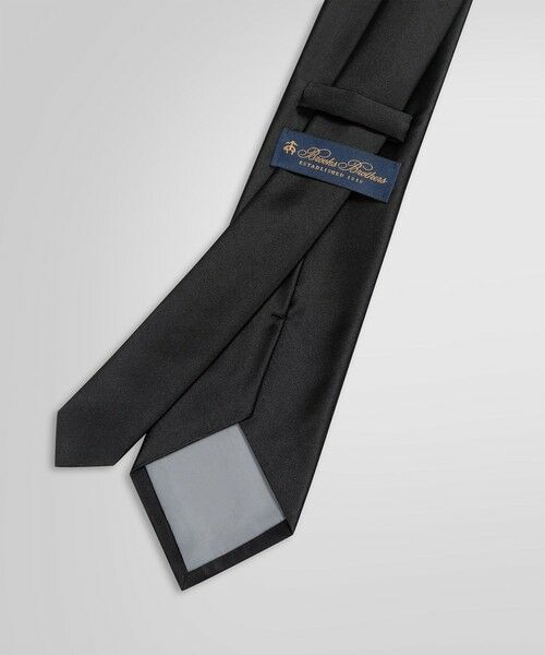 Brooks Brothers / ブルックス ブラザーズ ネクタイ | フォーマル シルクサテン ソリッドタイ | 詳細1