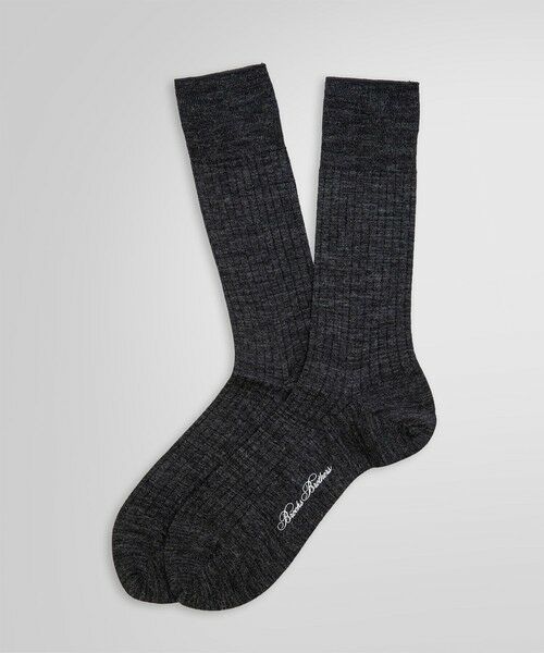 Brooks Brothers/ブルックス ブラザーズ ウールブレンド ドレスソックス チャコール ONE SIZE Brooks Brothers/ブルックス ブラザーズ ウールブレンド ドレスソックス チャコール ONE SIZE