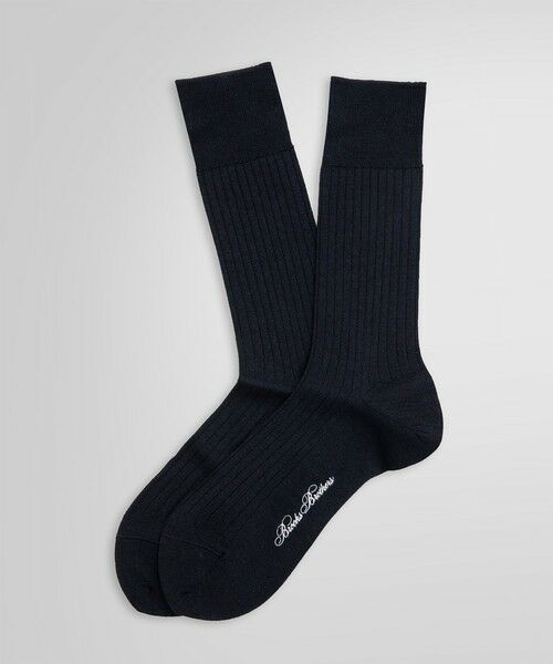 Brooks Brothers/ブルックス ブラザーズ ウールブレンド ドレスソックス ネイビー ONE SIZE Brooks Brothers/ブルックス ブラザーズ ウールブレンド ドレスソックス ネイビー ONE SIZE