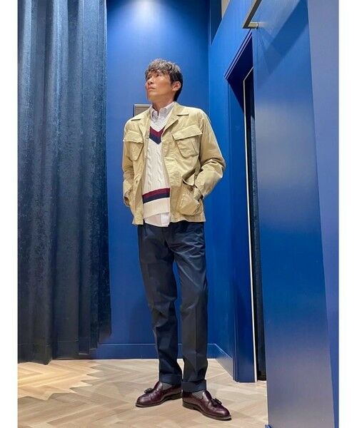 Brooks Brothers / ブルックス ブラザーズ ベスト | スーピマコットン Vネック テニスベスト | 詳細3