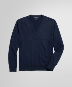 Brooks Brothers / ブルックス ブラザーズ ニット・セーター | スーピマコットン Vネックセーター