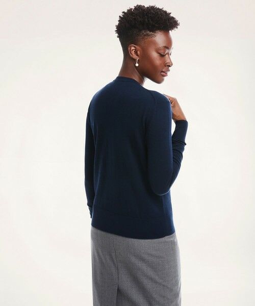 Brooks Brothers / ブルックス ブラザーズ カーディガン・ボレロ | スーピマコットン クルーネック カーディガン | 詳細11