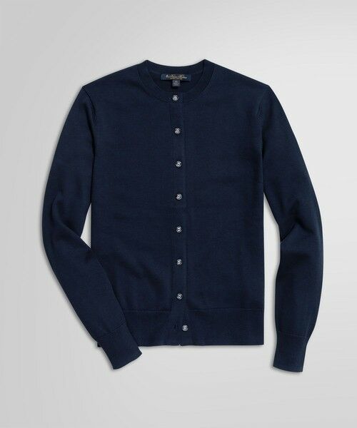 Brooks Brothers / ブルックス ブラザーズ カーディガン・ボレロ | スーピマコットン クルーネック カーディガン | 詳細13