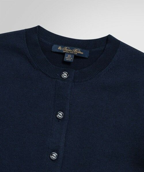 Brooks Brothers / ブルックス ブラザーズ カーディガン・ボレロ | スーピマコットン クルーネック カーディガン | 詳細14