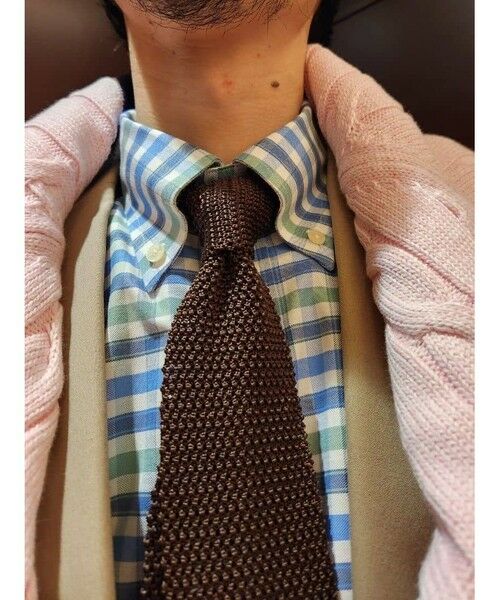 シルク ソリッド ニットタイ （ネクタイ）｜Brooks Brothers