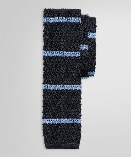 Brooks Brothers/ブルックス ブラザーズ シルク ストライプ ニットタイ ブルー ONE SIZE Brooks Brothers/ブルックス ブラザーズ シルク ストライプ ニットタイ ブルー ONE SIZE