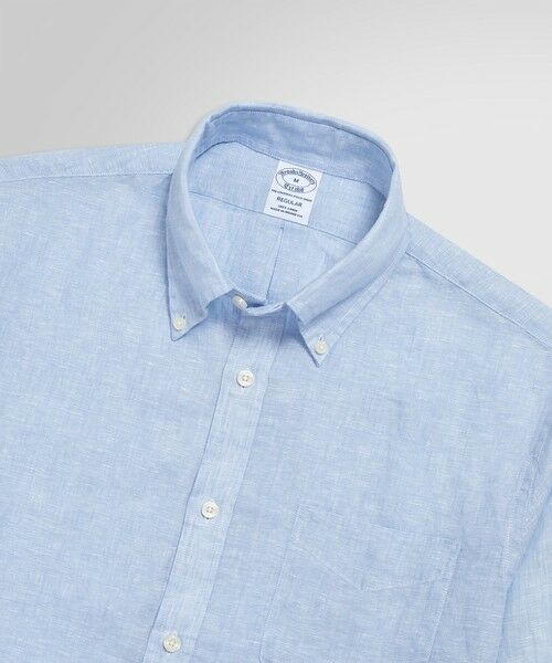 Brooks Brothers / ブルックス ブラザーズ シャツ・ブラウス | アイリッシュリネン ソリッド カジュアルシャツ Regular Fit | 詳細7