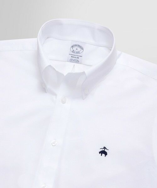 Brooks Brothers / ブルックス ブラザーズ シャツ・ブラウス | スーピマコットン/ポリエステル 46ゲージニット ショートスリーブ カジュアルシャツ Regular Fit | 詳細1