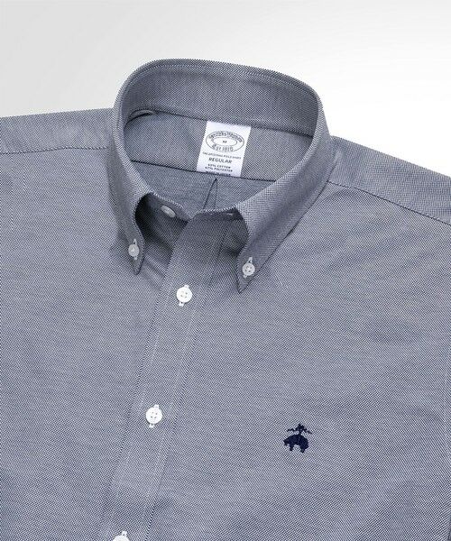 Brooks Brothers / ブルックス ブラザーズ シャツ・ブラウス | スーピマコットン/ポリエステル 46ゲージニット ショートスリーブ カジュアルシャツ Regular Fit | 詳細2