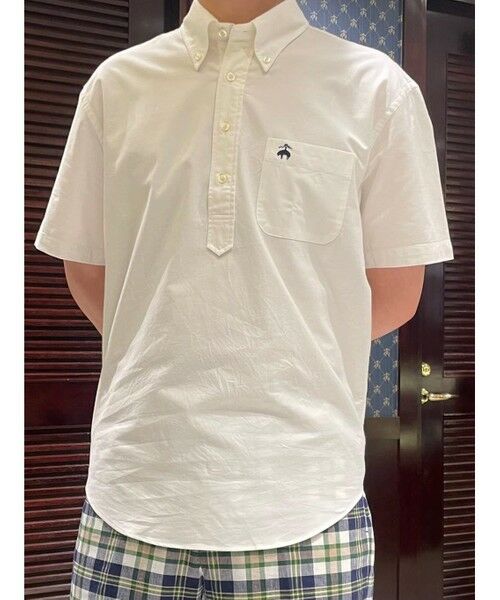 Brooks Brothers / ブルックス ブラザーズ シャツ・ブラウス | コットン オックスフォード ショートスリーブ プルオーバーシャツ | 詳細6