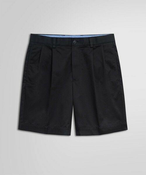 Brooks Brothers/ブルックス ブラザーズ ストレッチコットン ライトウエイトアドバンテージチノ プリーテッド 8inショーツ ブラック 34inch Brooks Brothers/ブルックス ブラザーズ ストレッチコットン ライトウエイトアドバンテージチノ プリーテッド 8inショーツ ブラック 34inch