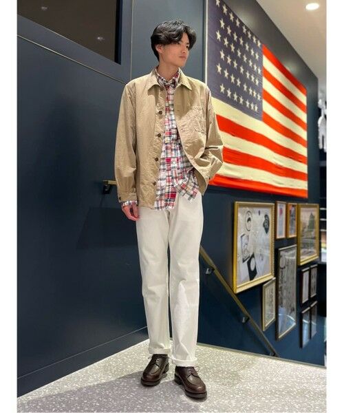 Brooks Brothers / ブルックス ブラザーズ デニムパンツ | コットン ワンウォッシュホワイトデニム ファイブポケットパンツ | 詳細7