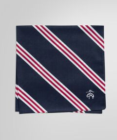 Brooks Brothers / ブルックス ブラザーズ ハンカチ | コットン BB#1ストライププリント ハンカチ