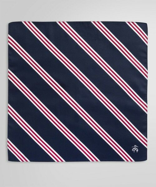 Brooks Brothers / ブルックス ブラザーズ ハンカチ | コットン BB#1ストライププリント ハンカチ | 詳細1