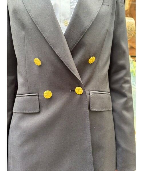 Brooks Brothers / ブルックス ブラザーズ テーラードジャケット | ウール ツイル ダブル4ボタン ブレザー | 詳細13