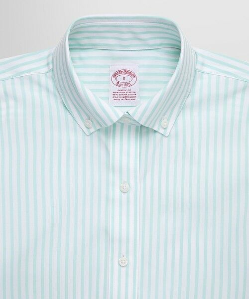 Brooks Brothers / ブルックス ブラザーズ シャツ・ブラウス | ノンアイロン スーピマコットンストレッチ ベンガルストライプ ボタンダウンシャツ Classic Fit | 詳細7