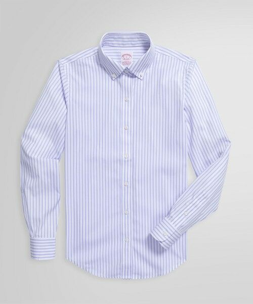 Brooks Brothers / ブルックス ブラザーズ シャツ・ブラウス | ノンアイロン スーピマコットンストレッチ ベンガルストライプ ボタンダウンシャツ Classic Fit | 詳細11