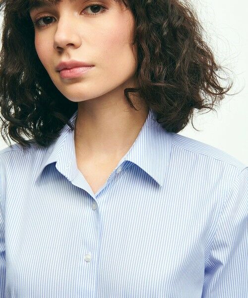 Brooks Brothers / ブルックス ブラザーズ シャツ・ブラウス | ノンアイロン スーピマコットンストレッチ ストライプシャツ Fitted Fit | 詳細2