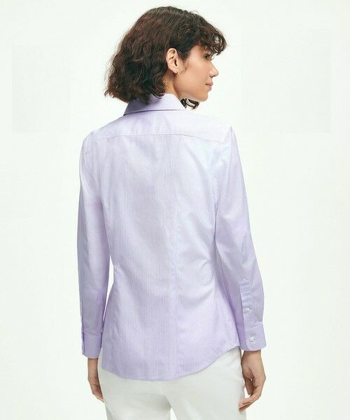 Brooks Brothers / ブルックス ブラザーズ シャツ・ブラウス | ノンアイロン スーピマコットンストレッチ ストライプシャツ Fitted Fit | 詳細6