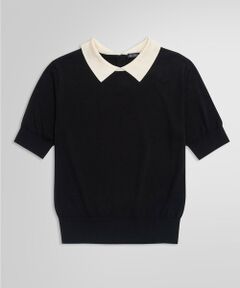 Brooks Brothers / ブルックス ブラザーズ ニット・セーター | キュプラ/コットン バイカラー ポロセーター