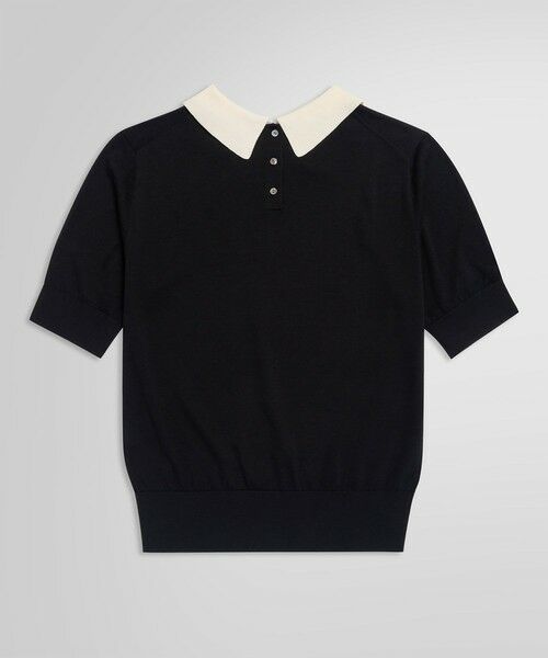 Brooks Brothers / ブルックス ブラザーズ ニット・セーター | キュプラ/コットン バイカラー ポロセーター | 詳細2