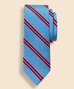 Brooks Brothers / ブルックス ブラザーズ ネクタイ | シルク　BB#1ストライプ　レップタイ　Made in USA