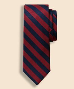 Brooks Brothers / ブルックス ブラザーズ ネクタイ | シルク　ガードストライプ　レップタイ　Made in USA