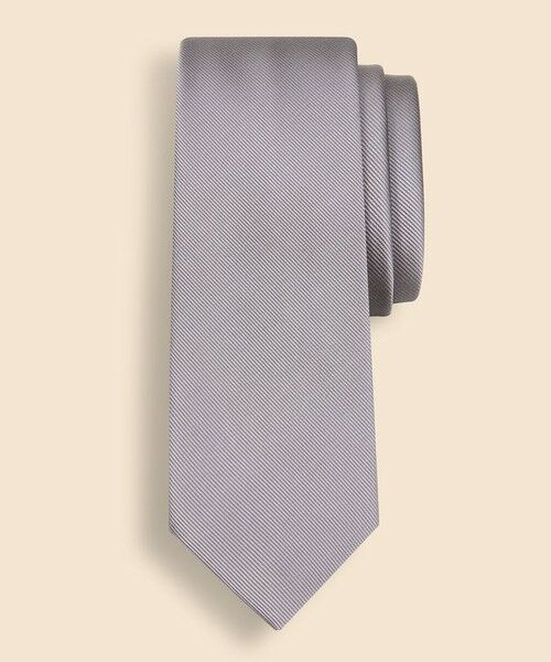 Brooks Brothers/ブルックス ブラザーズ シルク ソリッド レップタイ Made in USA グレー ONE SIZE Brooks Brothers/ブルックス ブラザーズ シルク ソリッド レップタイ Made in USA グレー ONE SIZE