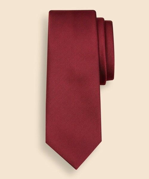 Brooks Brothers/ブルックス ブラザーズ シルク ソリッド レップタイ Made in USA バーガンディー ONE SIZE Brooks Brothers/ブルックス ブラザーズ シルク ソリッド レップタイ Made in USA バーガンディー ONE SIZE