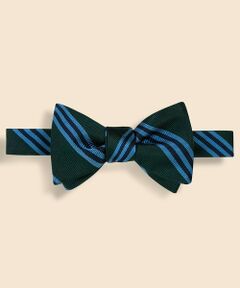 Brooks Brothers / ブルックス ブラザーズ ネクタイ | シルク　BB#1ストライプ　レップボウタイ　Made in USA