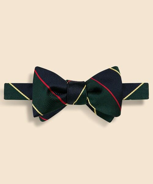 Brooks Brothers/ブルックス ブラザーズ シルク アーガイルサザーランド レップボウタイ Made in USA グリーン ONE SIZE Brooks Brothers/ブルックス ブラザーズ シルク アーガイルサザーランド レップボウタイ Made in USA グリーン ONE SIZE