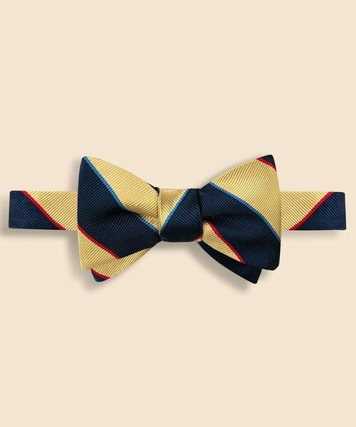 Brooks Brothers/ブルックス ブラザーズ シルク アーガイルサザーランド レップボウタイ Made in USA イエロー ONE SIZE Brooks Brothers/ブルックス ブラザーズ シルク アーガイルサザーランド レップボウタイ Made in USA イエロー ONE SIZE