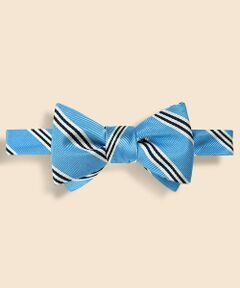 Brooks Brothers / ブルックス ブラザーズ ネクタイ | シルク　ミニBB#1ストライプ　レップボウタイ　Made in USA