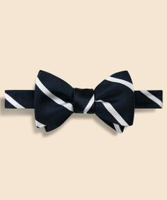 Brooks Brothers / ブルックス ブラザーズ ネクタイ | シルク　BB#3バーストライプ　レップボウタイ　Made in USA
